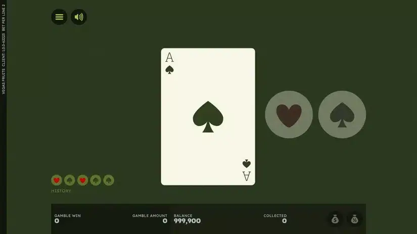 Vegas Fruits slot screenshot 3