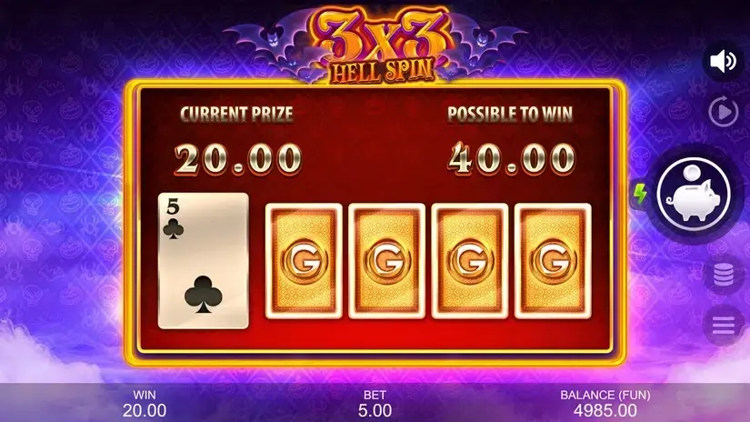 3X3: Hell Spin slot screenshot 3