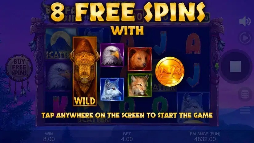 Buffalo Coin: Hold The Spin slot screenshot 4