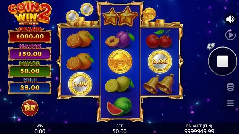 Coin Win 2: Hold the Spin slot screenshot 2