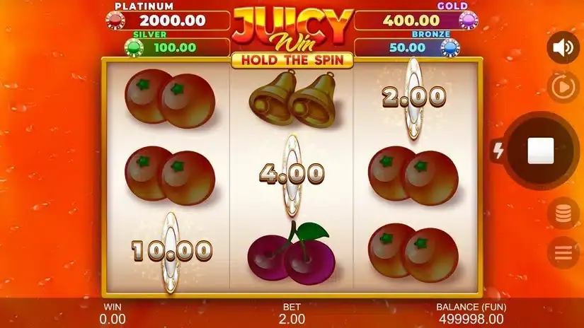 Juicy Win: Hold The Spin slot screenshot 2