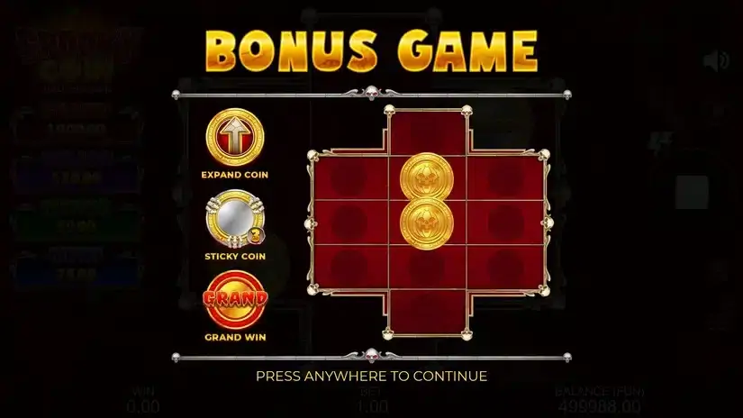 Spooky Coin: Hold The Spin slot screenshot 2