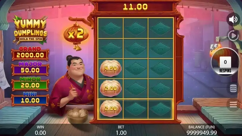Yummy Dumplings: Hold The Spin slot screenshot