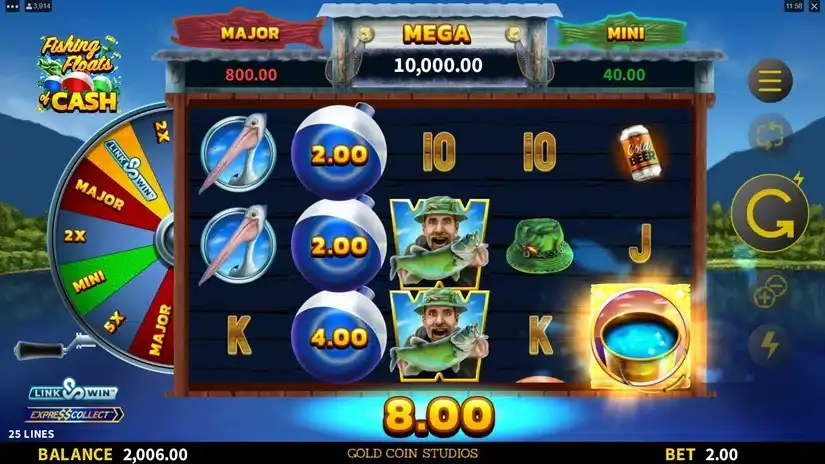 Fishing Floats of Cash slot screenshot 2