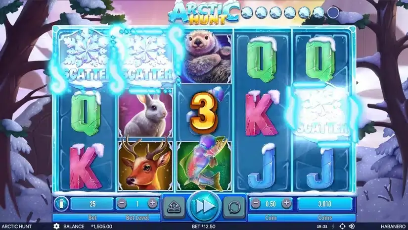 Arctic Hunt slot screenshot 5