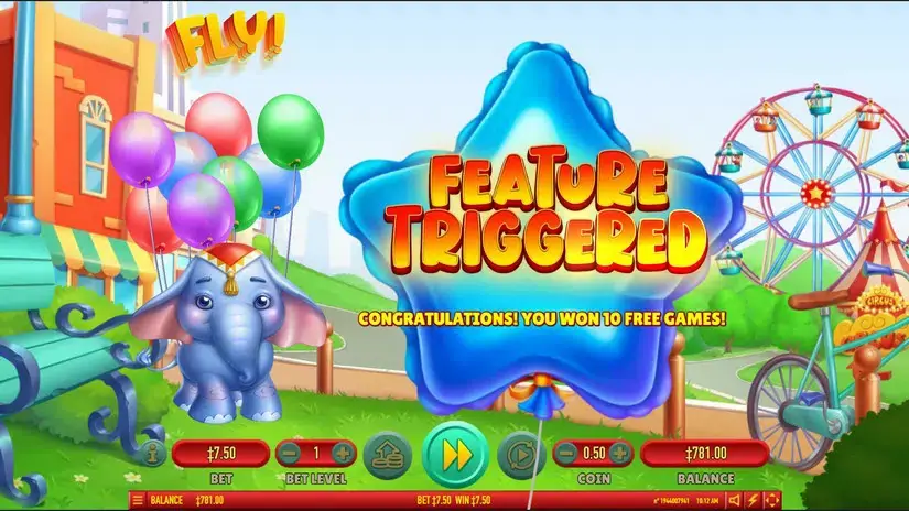 Fly! slot screenshot 3