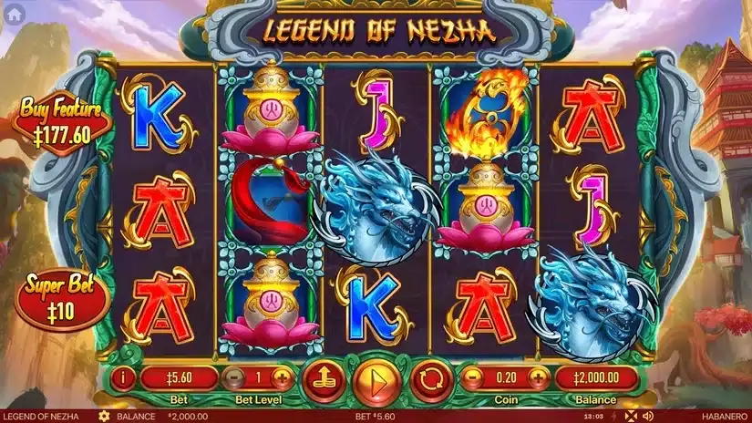 Legend of Nezha slot screenshot 