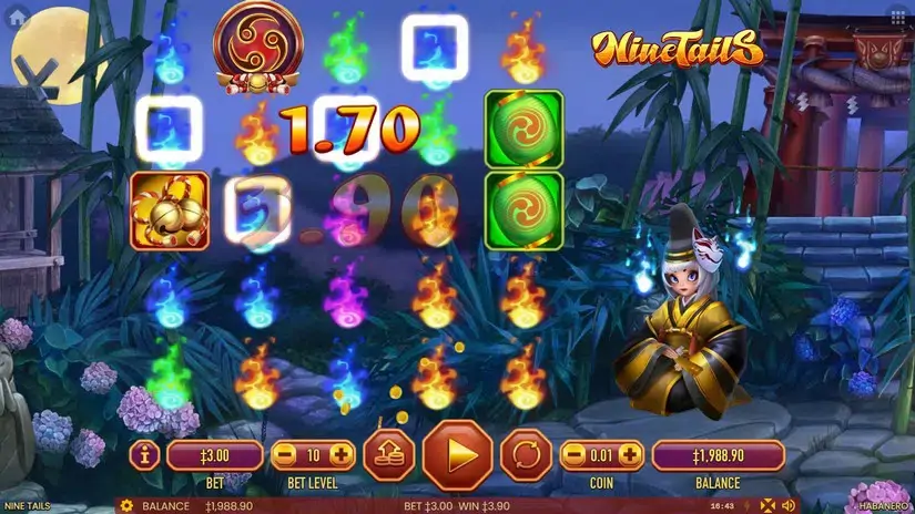 NineTails slot screenshot 2