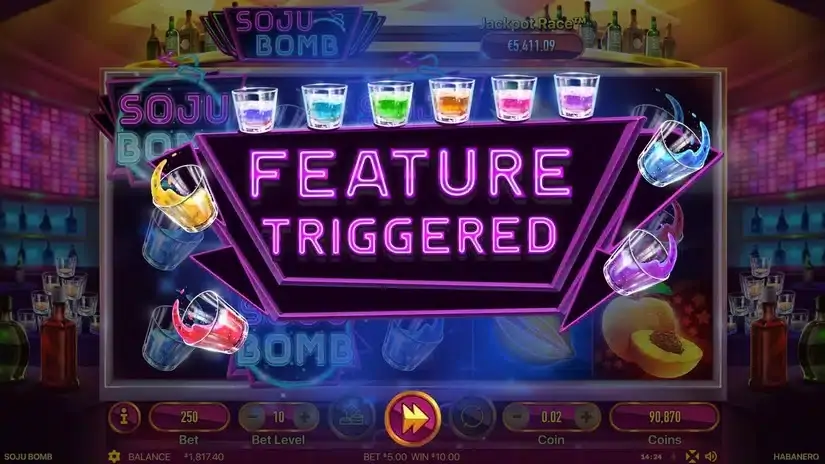 Soju Bomb slot screenshot 4