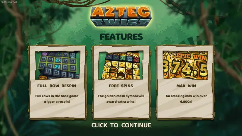 Aztec Twist slot screenshot 3