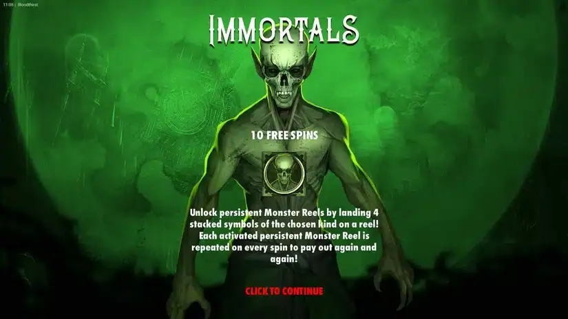 Bloodthirst slot screenshot 3