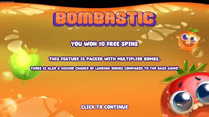 Bouncy Bombs slot screenshot 3