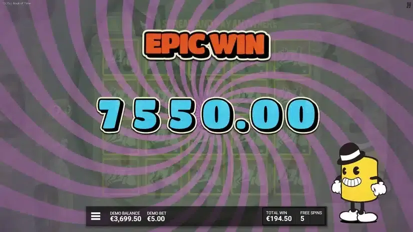 Canny the Can and the Book of Time slot screenshot 