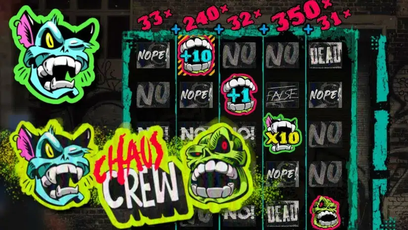 Chaos Crew slot screenshot 