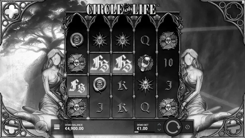Circle of Life slot screenshot 2