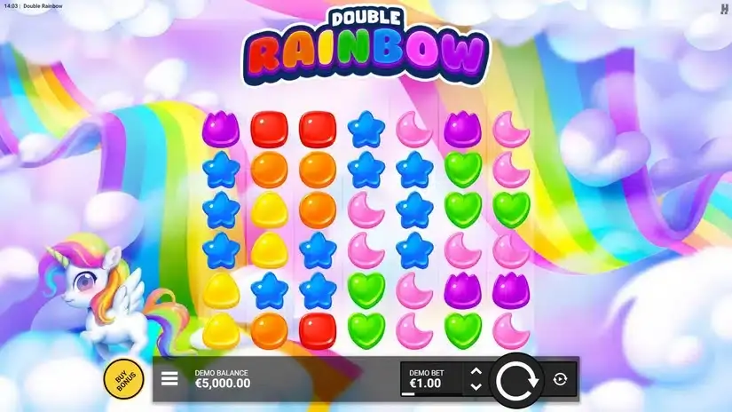 Double Rainbow slot screenshot 