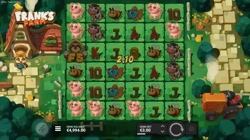Frank’s Farm slot screenshot 2