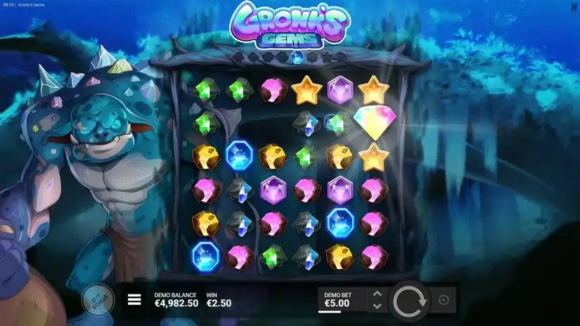 Gronk’s Gems slot screenshot 4