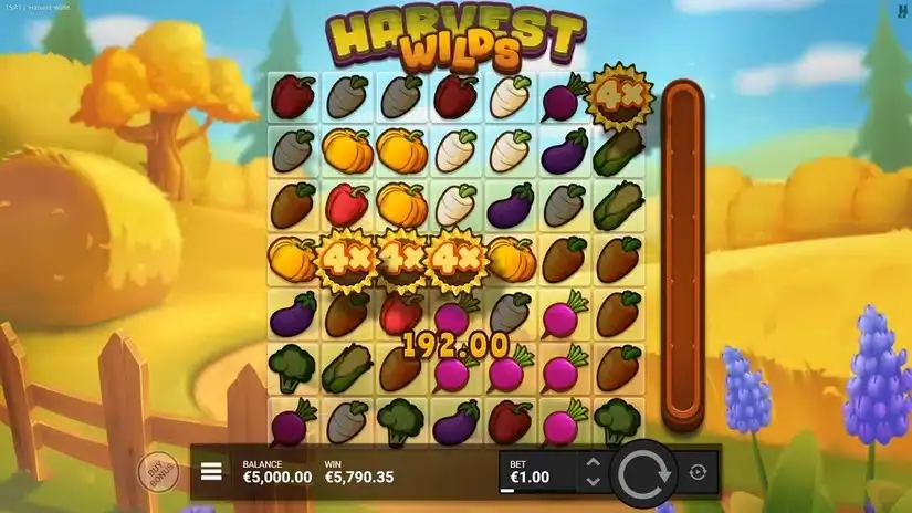 Harvest Wilds slot screenshot 5
