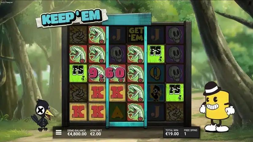 Keep ‘Em slot screenshot 4