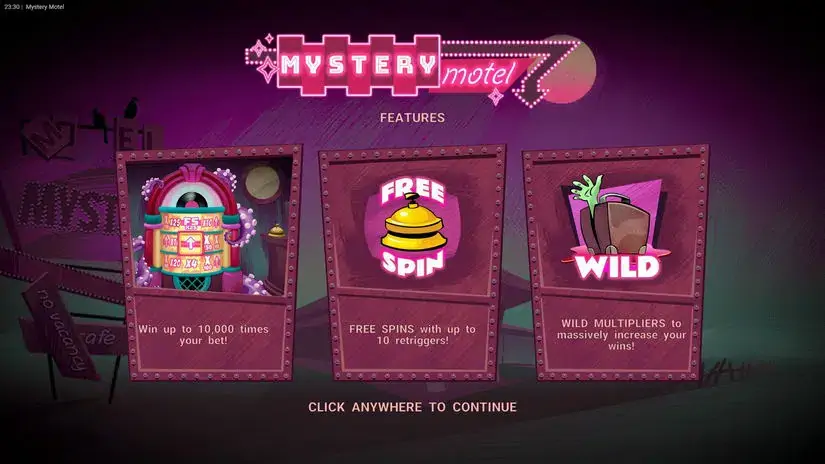 Mystery Motel slot screenshot 2