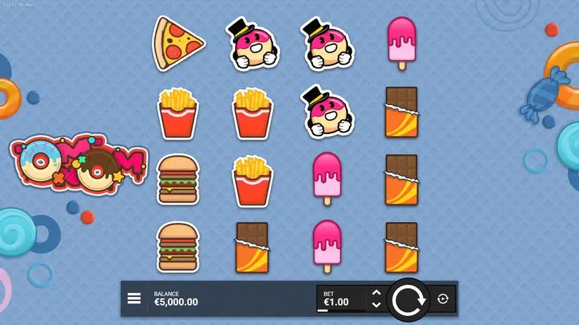 Om Nom slot screenshot 1