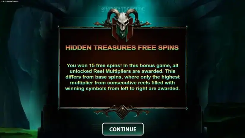 Shadow Treasure slot screenshot 4