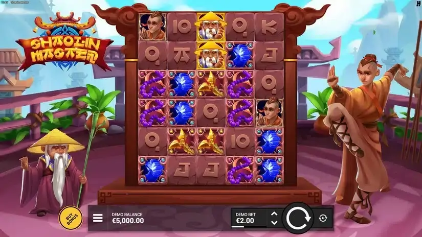 Shaolin Master slot screenshot 