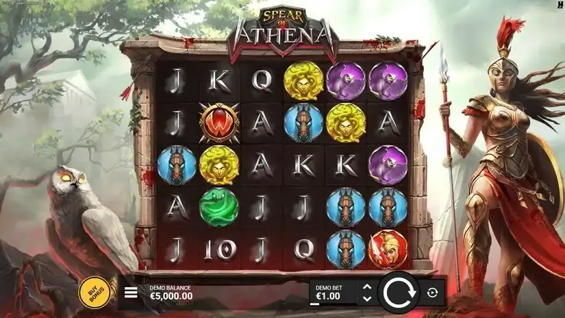 Spear of Athena slot screenshot 1