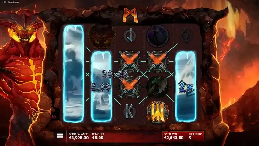 Stormforged slot screenshot 5
