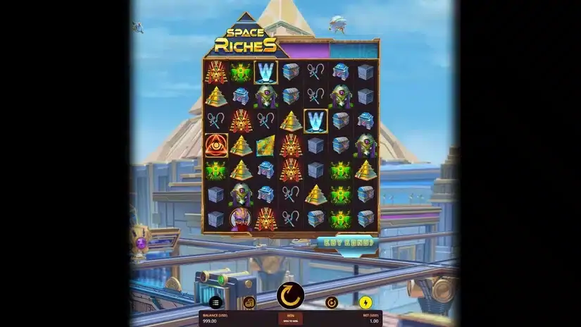 Space Riches slot screenshot 1