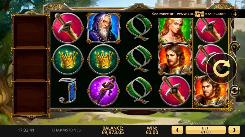 Charmstones slot screenshot 1