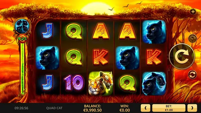 Quad Cat slot screenshot 1