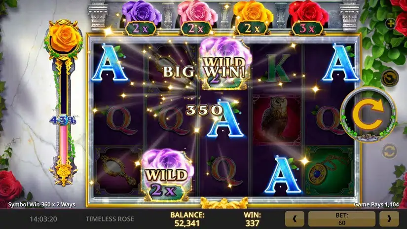 Timeless Rose slot screenshot 3