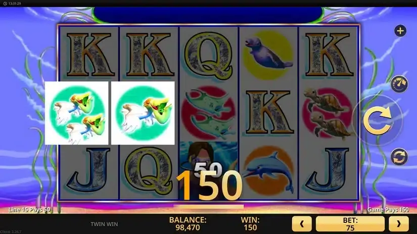 Twin Win slot screenshot 3
