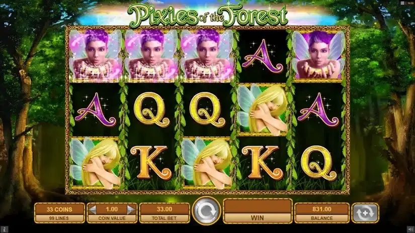 Pixies of the Forest slot screenshot 