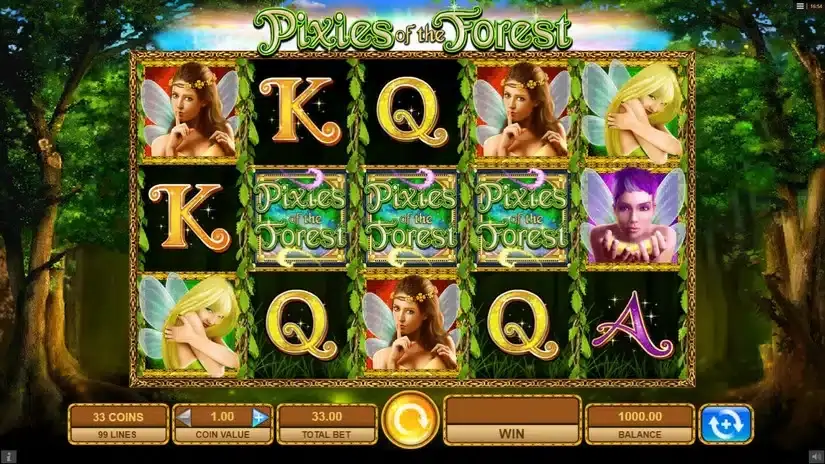 Pixies of the Forest slot screenshot 