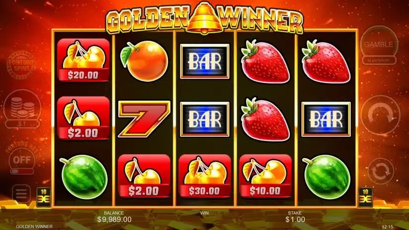 Golden Winner slot screenshot 2