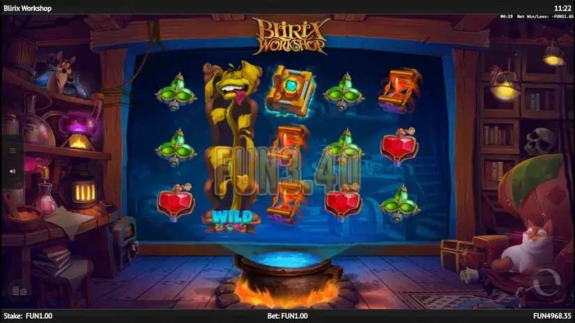 Blirix Workshop slot screenshot 3