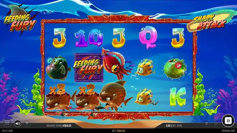 Feeding Fury slot screenshot 5