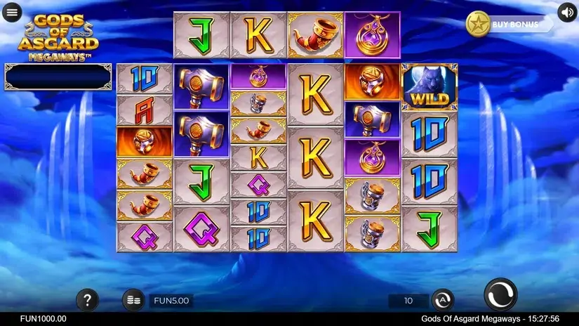 Gods of Asgard Megaways slot screenshot