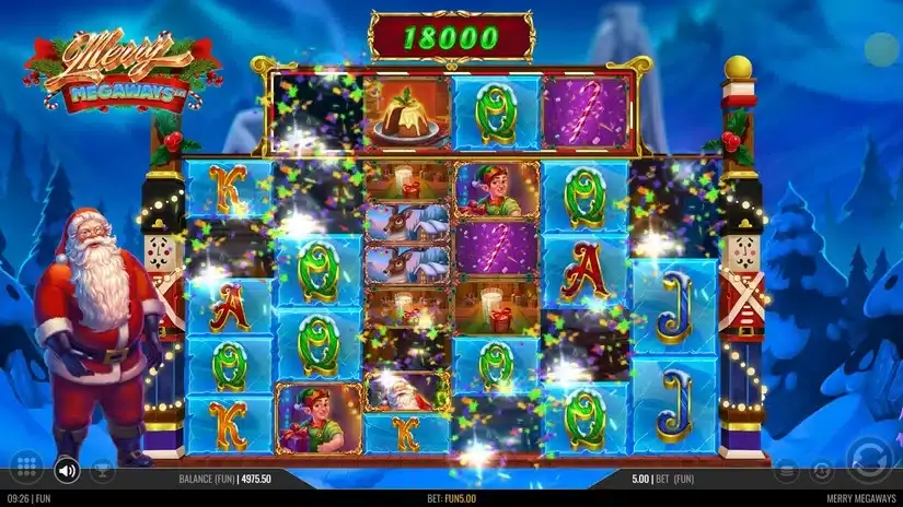 Merry Megaways slot screenshot 2