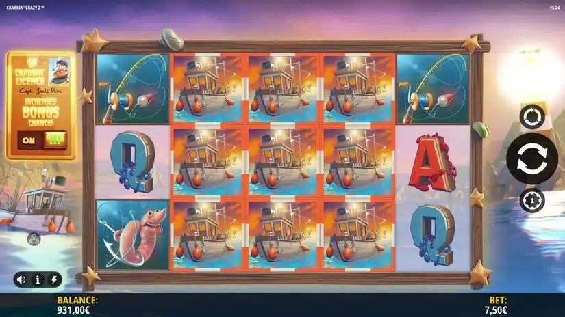 Crabbin’ Crazy 2 slot screenshot 