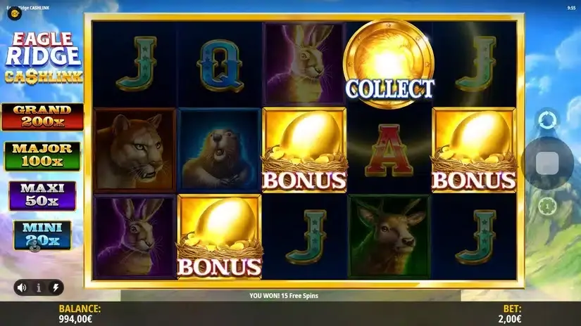 Eagle Ridge slot screenshot 2