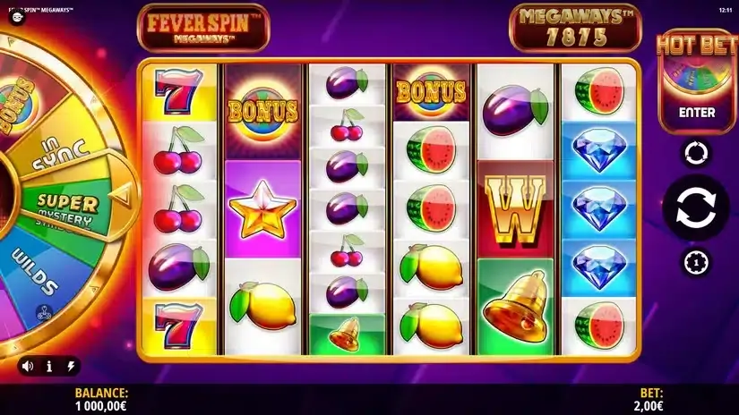 Fever Spin Megaways slot screenshot 1