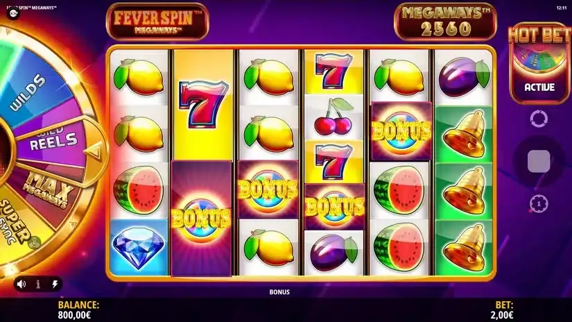 Fever Spin Megaways slot screenshot 2