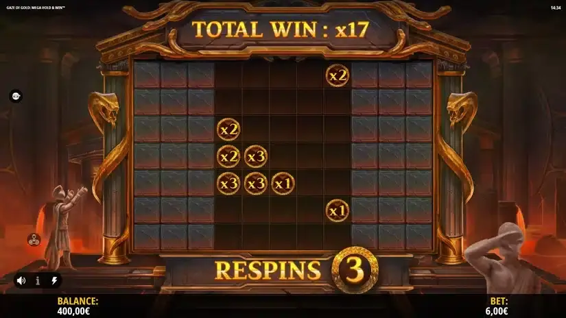 Gaze of Gold Mega Hold & Win slot screenshot 4