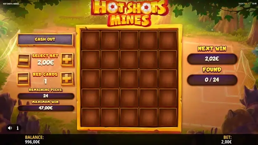 Hot Shots: Mines slot screenshot 2