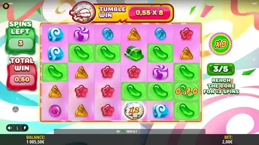 Jawbreaker slot screenshot 4