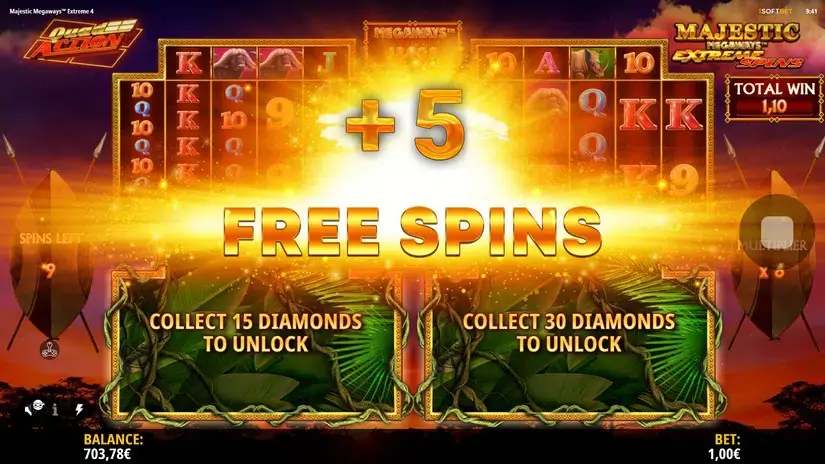 Majestic Megaways Extreme 4 slot screenshot 8